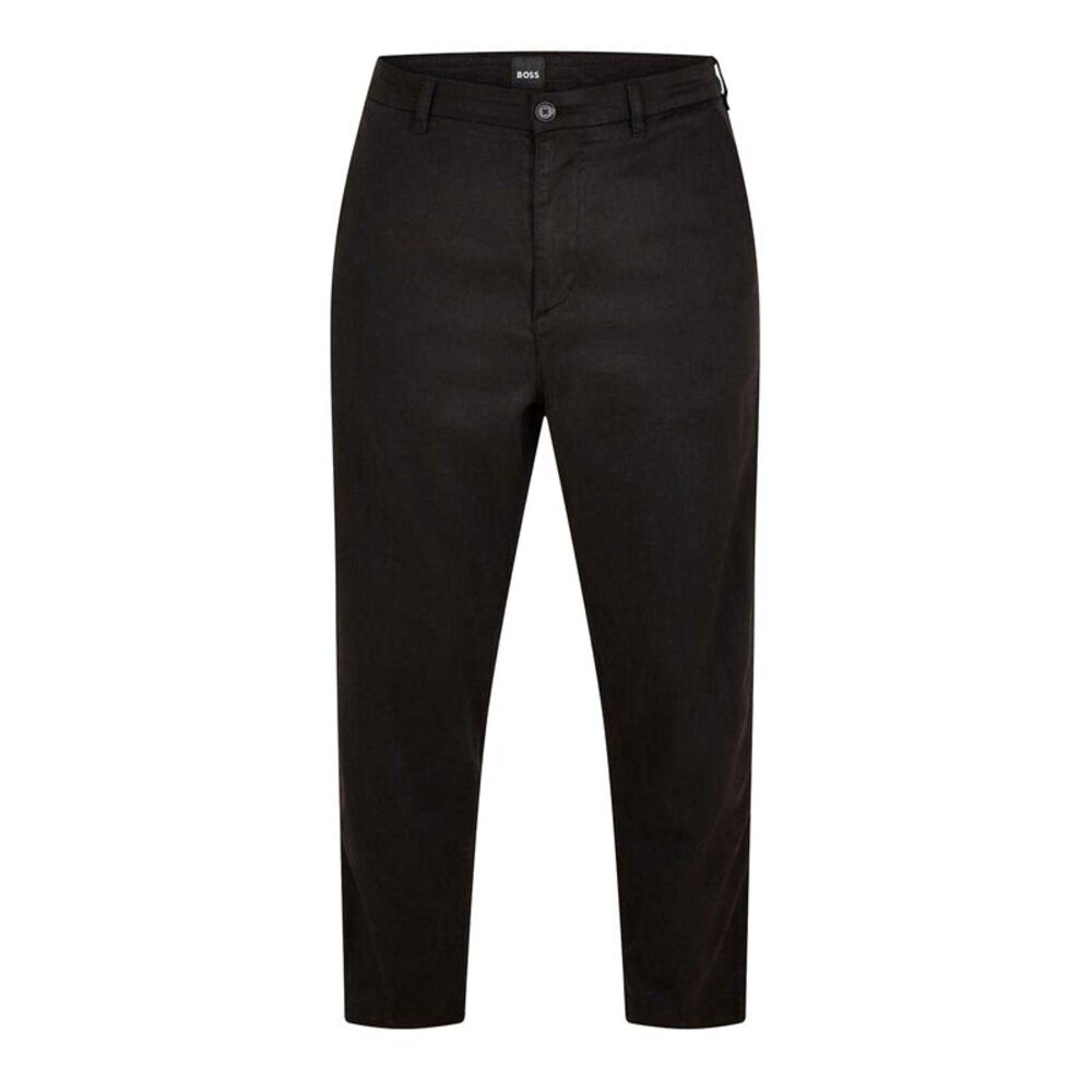 Boss Mens Straight Chinos / Black